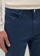 Blue cotton stretch skinny fit trousers_3