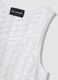 Tank top bianco in crochet di puro cotone_1