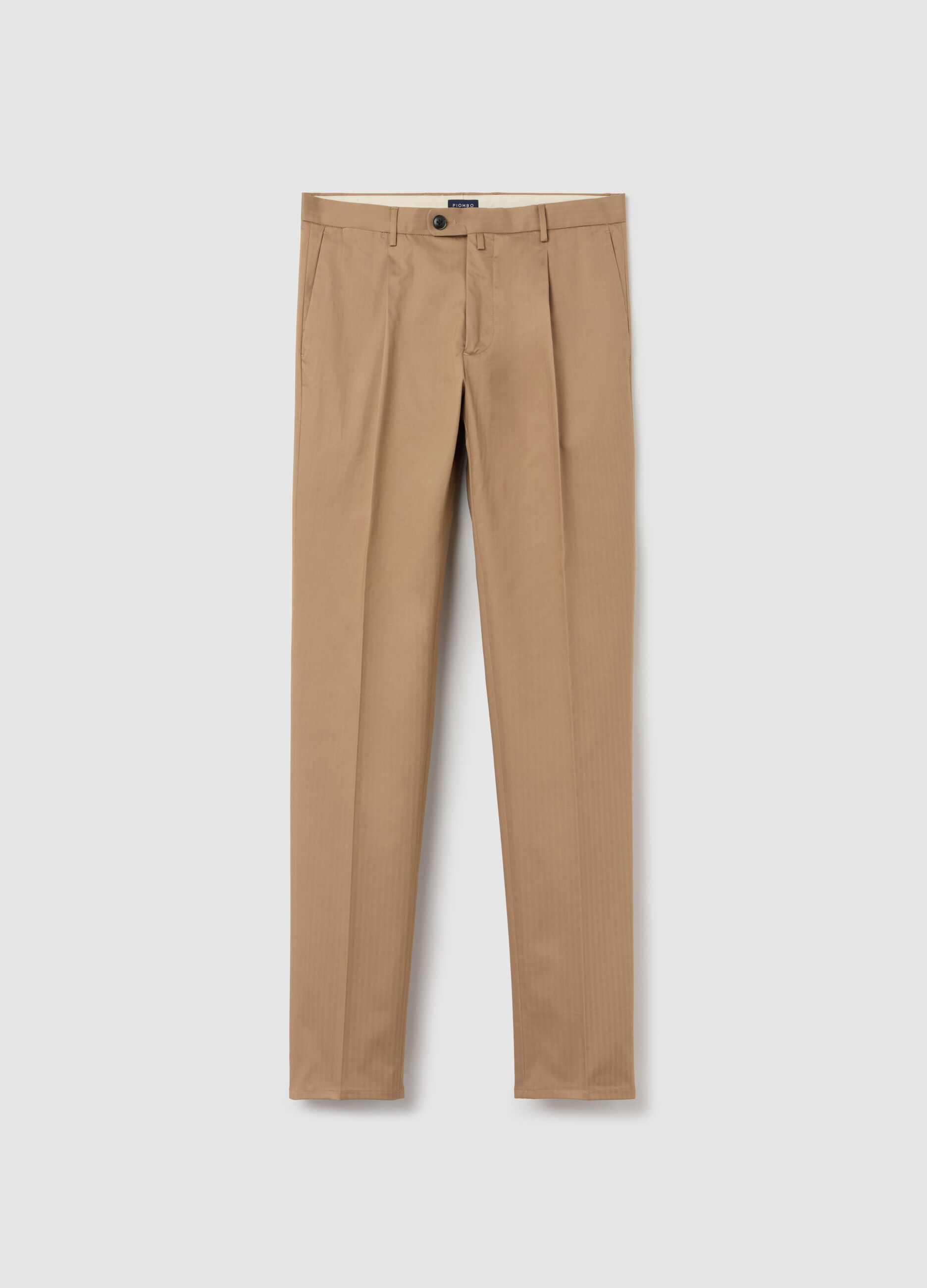 Pantaloni chino in cotone stretch