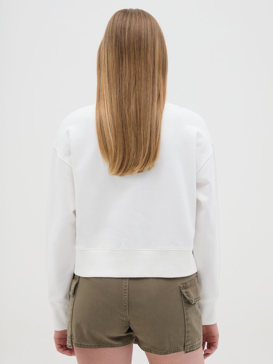 French Terry sweatshirt with Stitch print_1