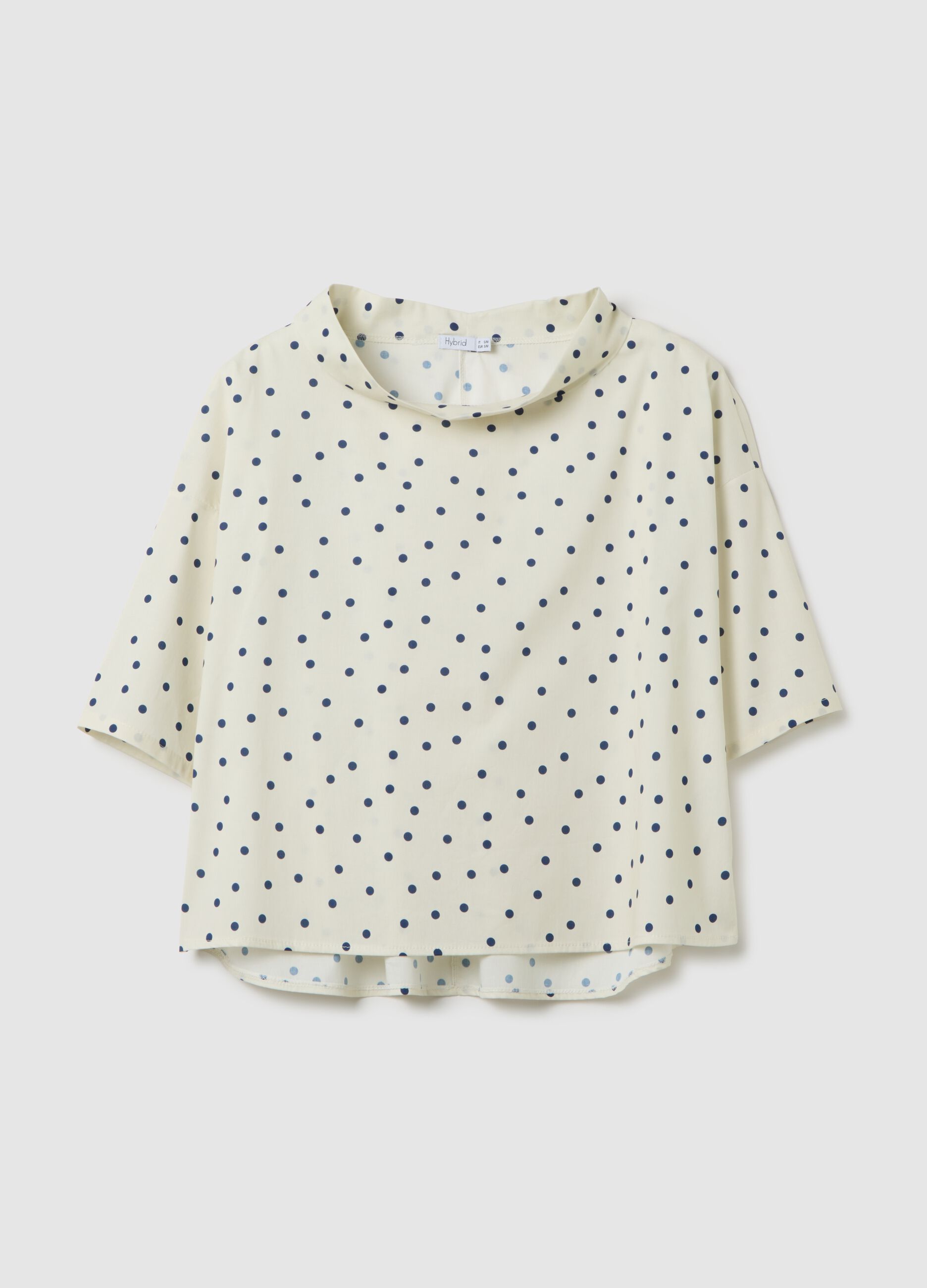 Women's Stretch Multicolour Cotton Top Regular Fit