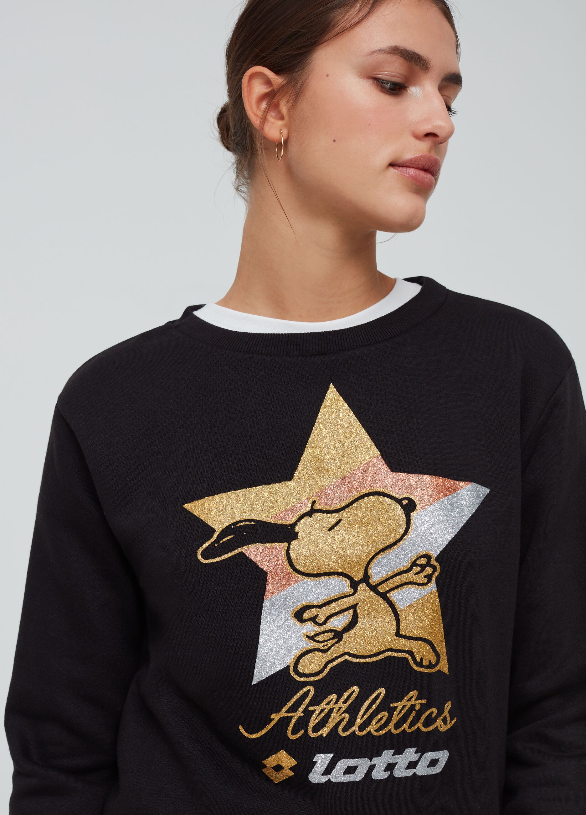 Felpa girocollo Lotto Peanuts Snoopy