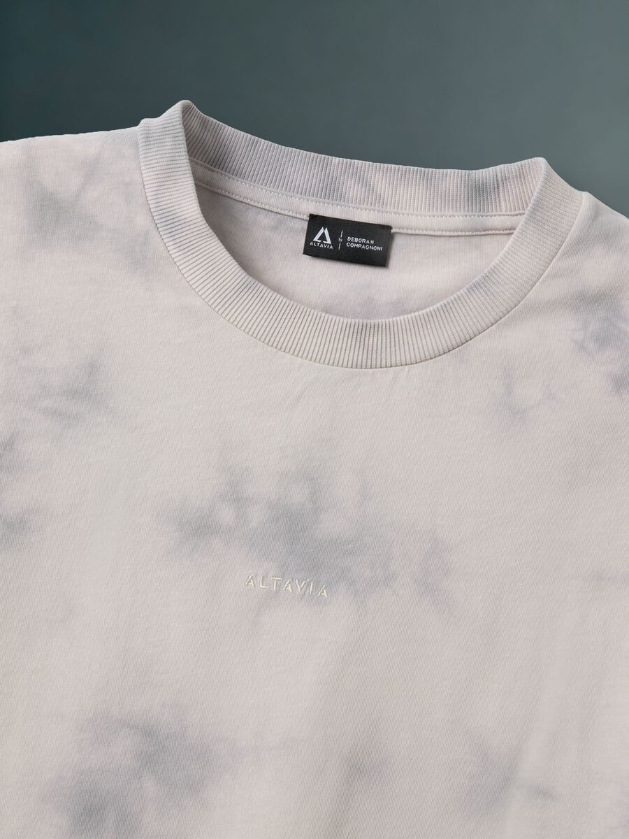 Tie Dye Effect Cotton-Hemp Blend T-shirt ALTAVIA WITH DEBORAH COMPAGNONI_5