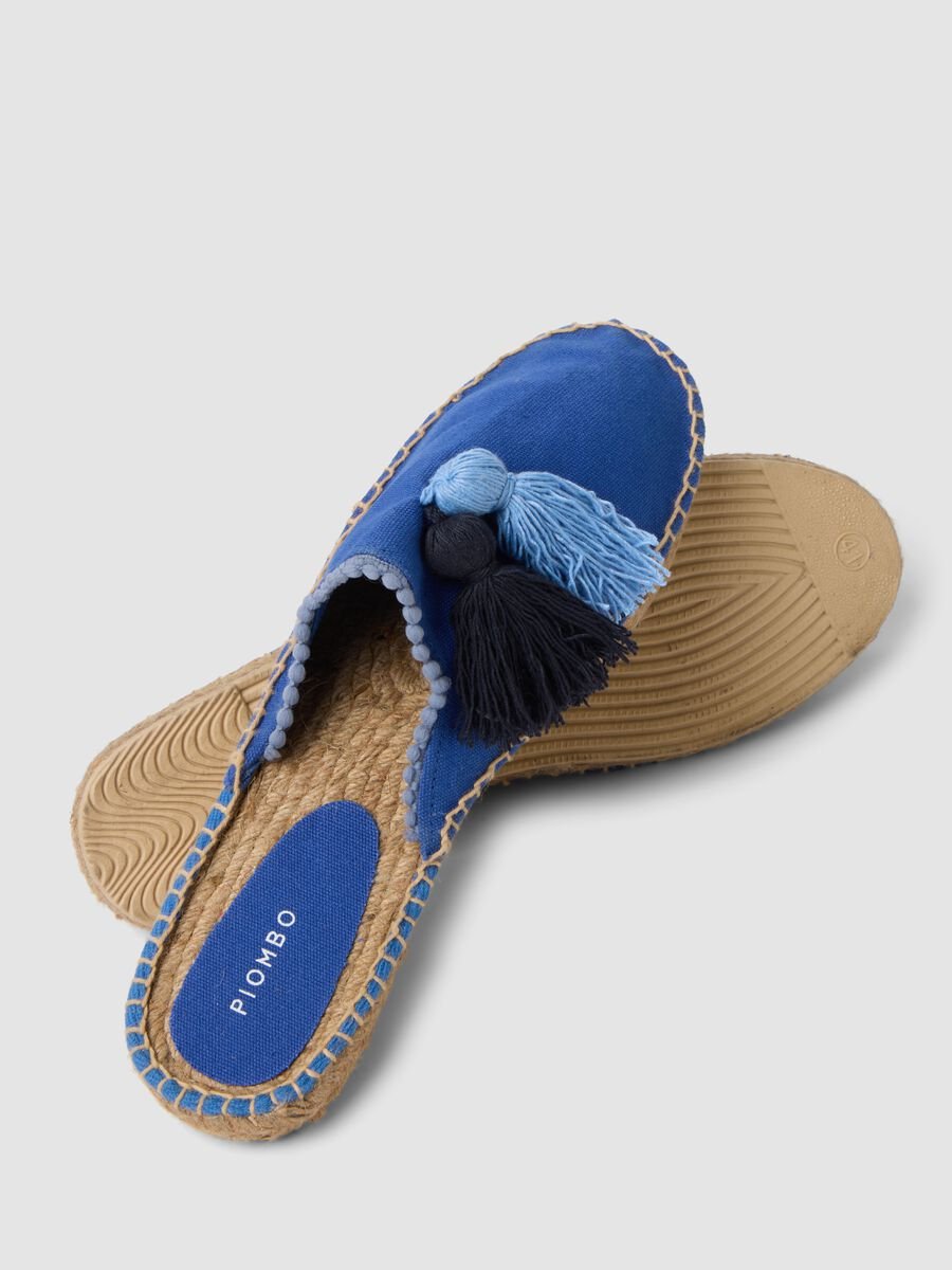 Blue mules with tassels_2