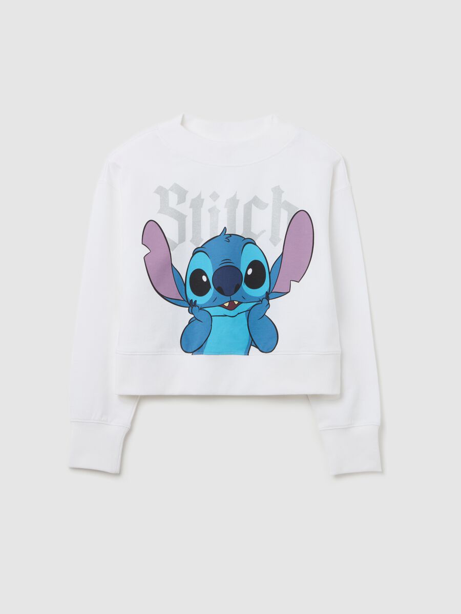 French Terry sweatshirt with Stitch print_3