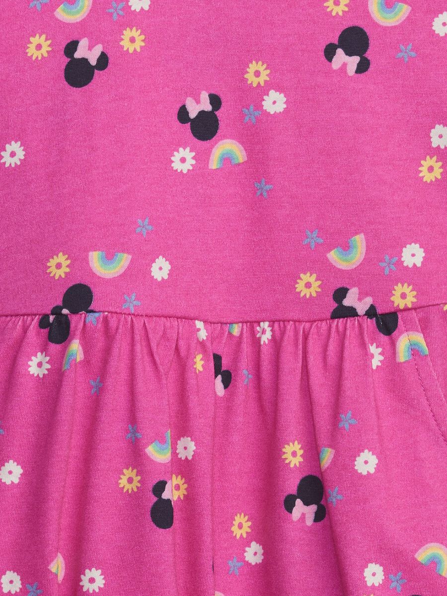 Short dress with Disney Minnie Mouse print_2