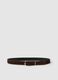 Brown Genuine Leather Belt_0