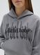 Girls' Grey Hoodie in Pure Cotton_2