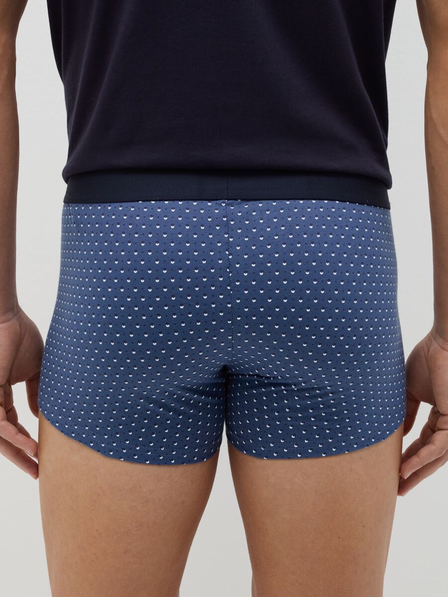 Five-pack boxer shorts in organic cotton with striped pattern_3