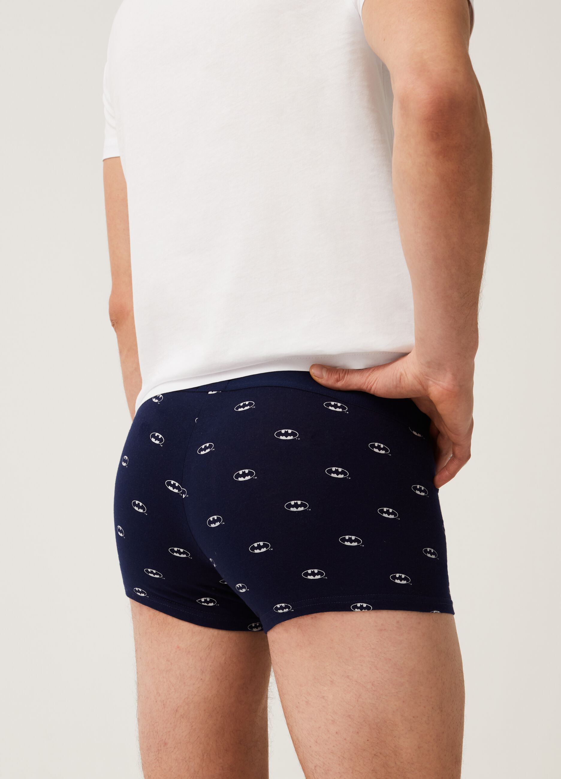 Boxer con stampa Batman all-over_2