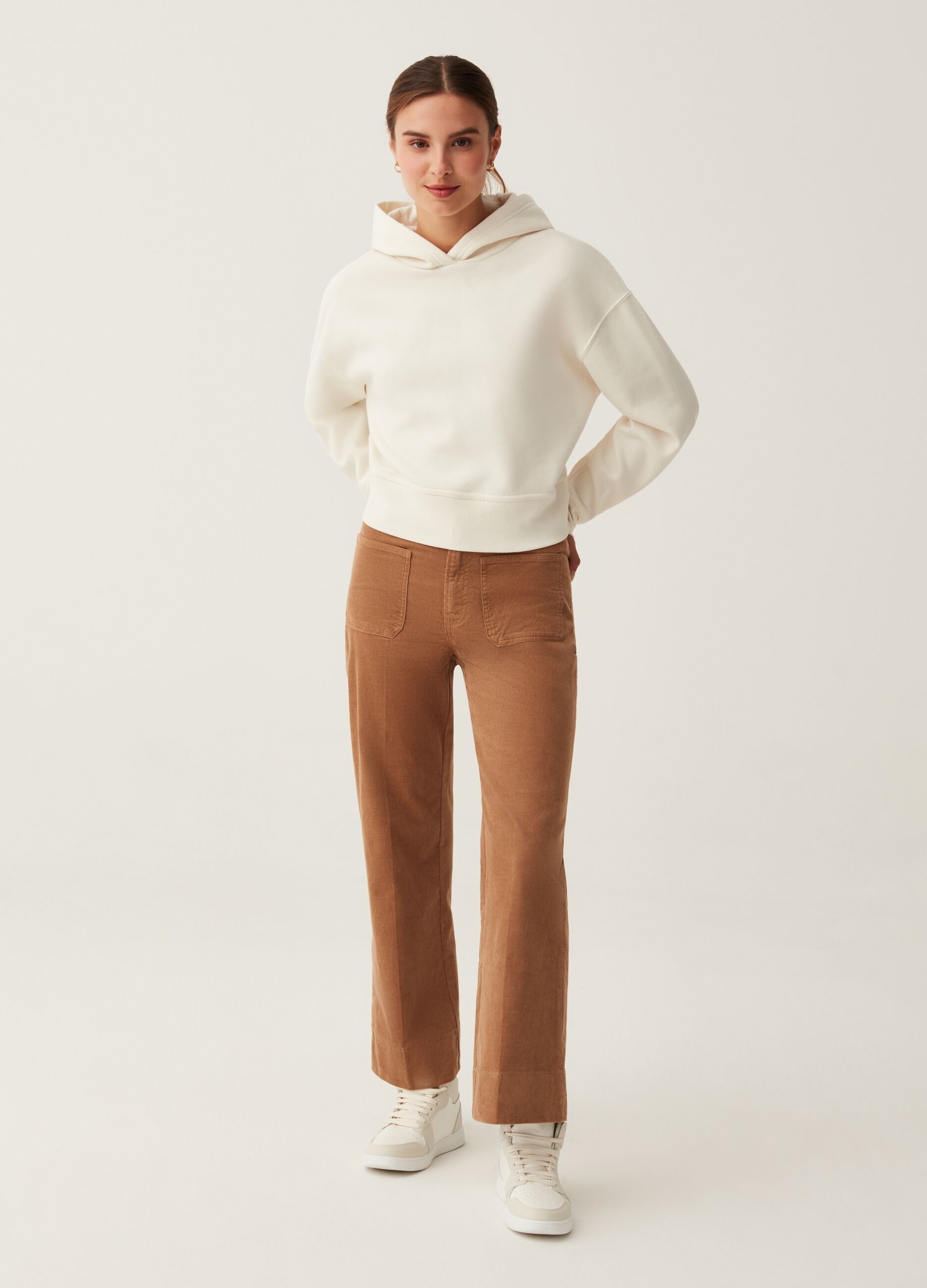 Pantaloni cheap cropped flare