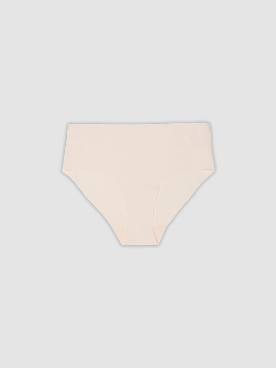 Slip hipster rosa in microfibra elasticizzata a vita regular_4
