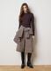 Long-sleeve brown t-shirt in stretch fabric_0