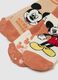 Set of two-pack colourful elasticated children's cotton socks Mickey Mouse_0