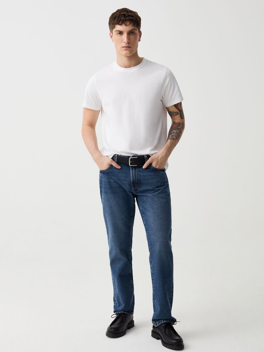 Regular-fit jeans with five pockets_0