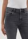Grey stretch cotton flare jeans_3