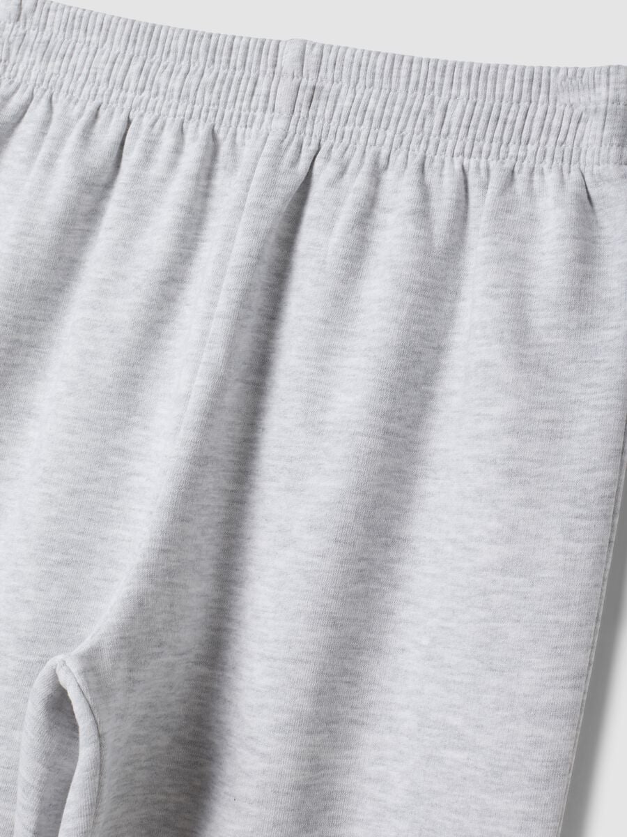 Grey pure cotton joggers_2