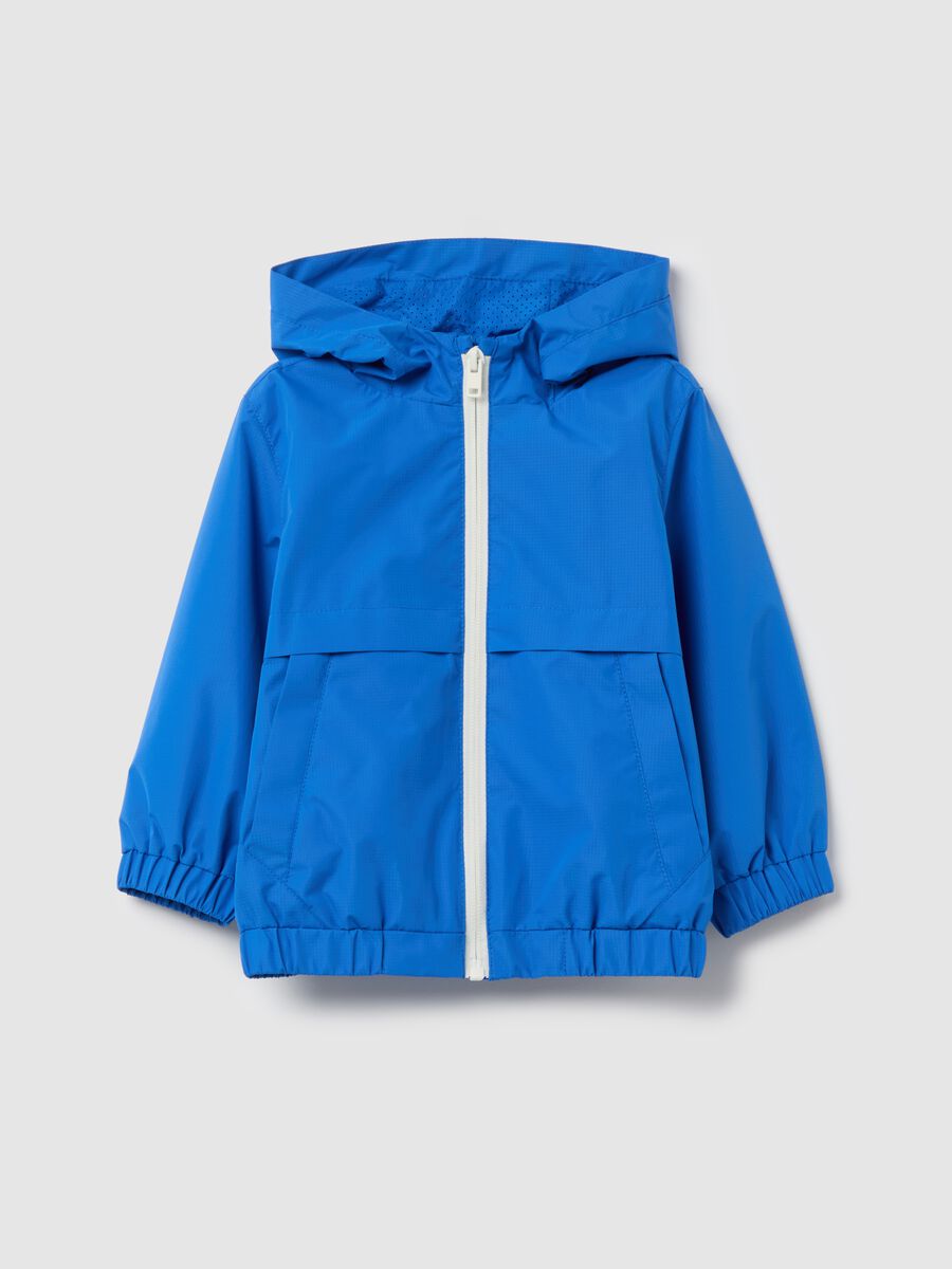 Waterproof jacket with hood_0