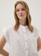 White pure cotton embroidered shirt_3