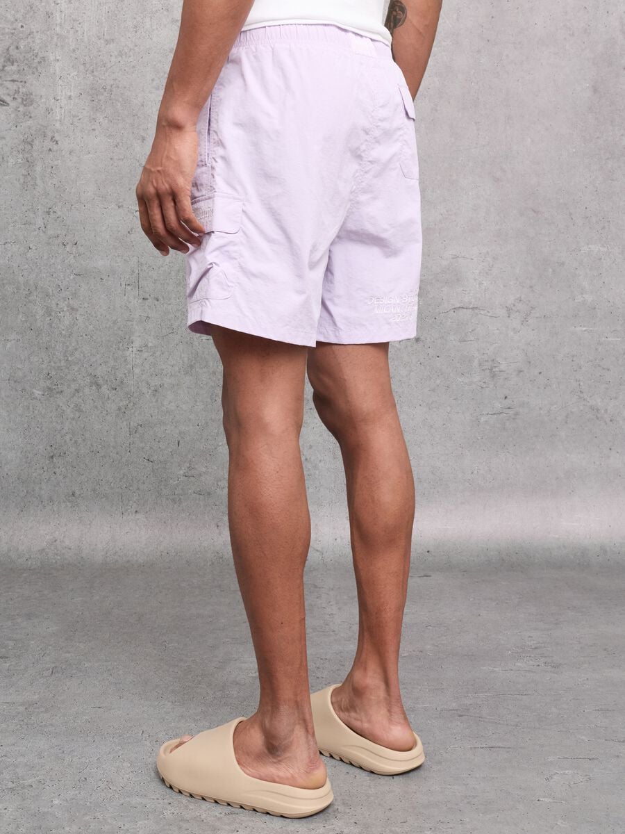 Cargo Swim Shorts Pastel Lilac_2