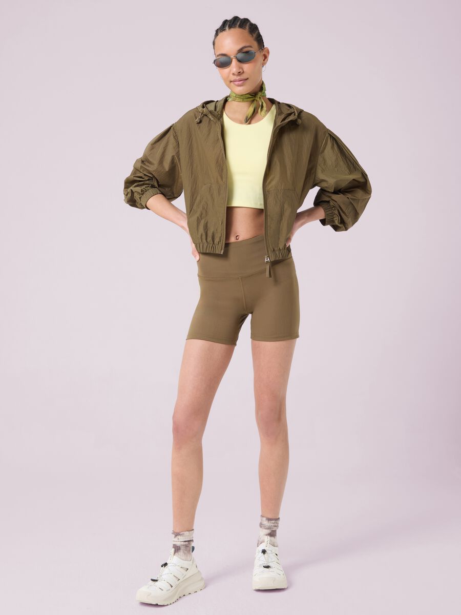 ALTAVIA STUDIO technical fabric shorts_0