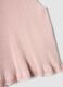 Pink fitted viscose-blend top_1