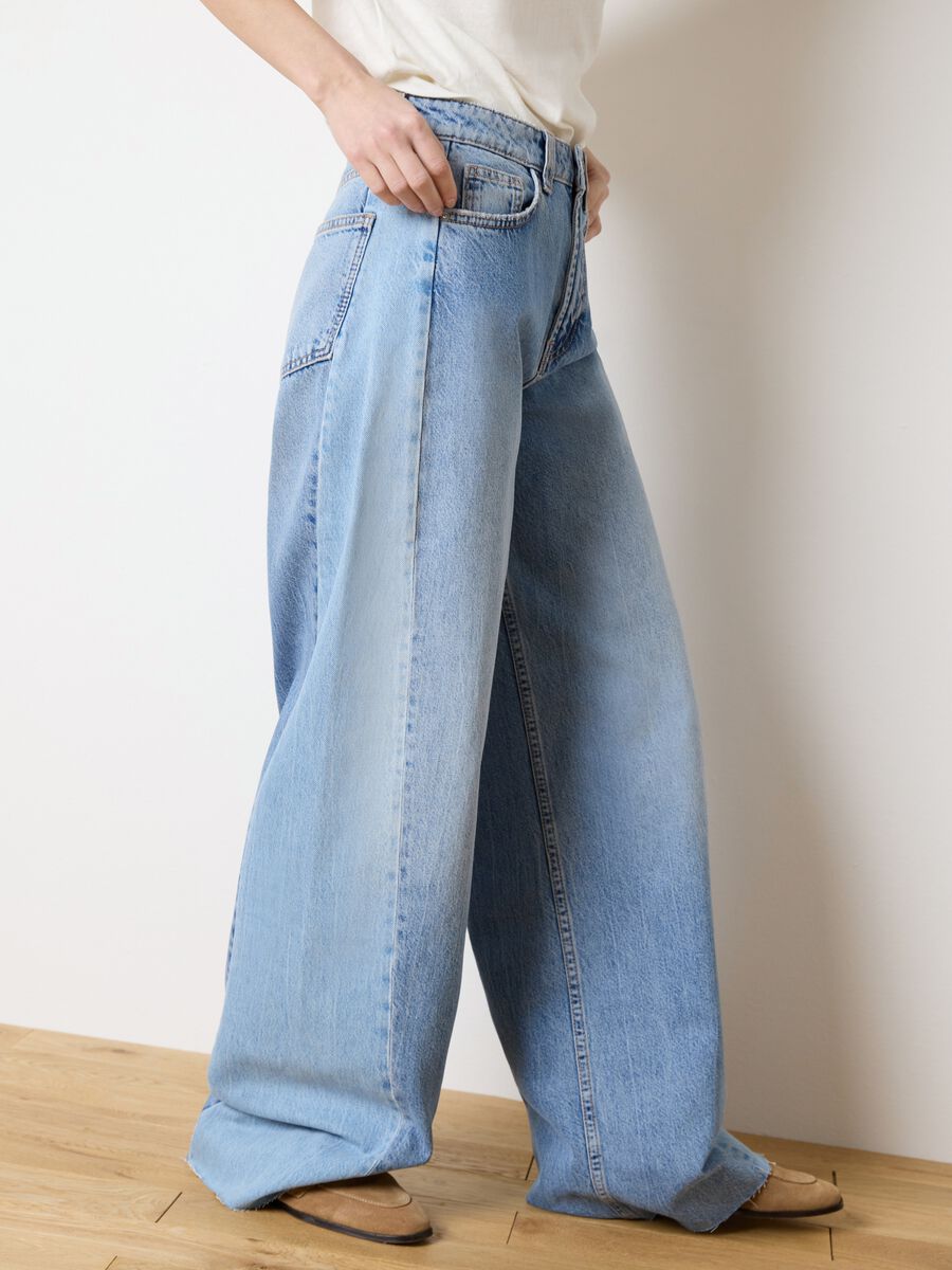 Wide jeans in cotton_2