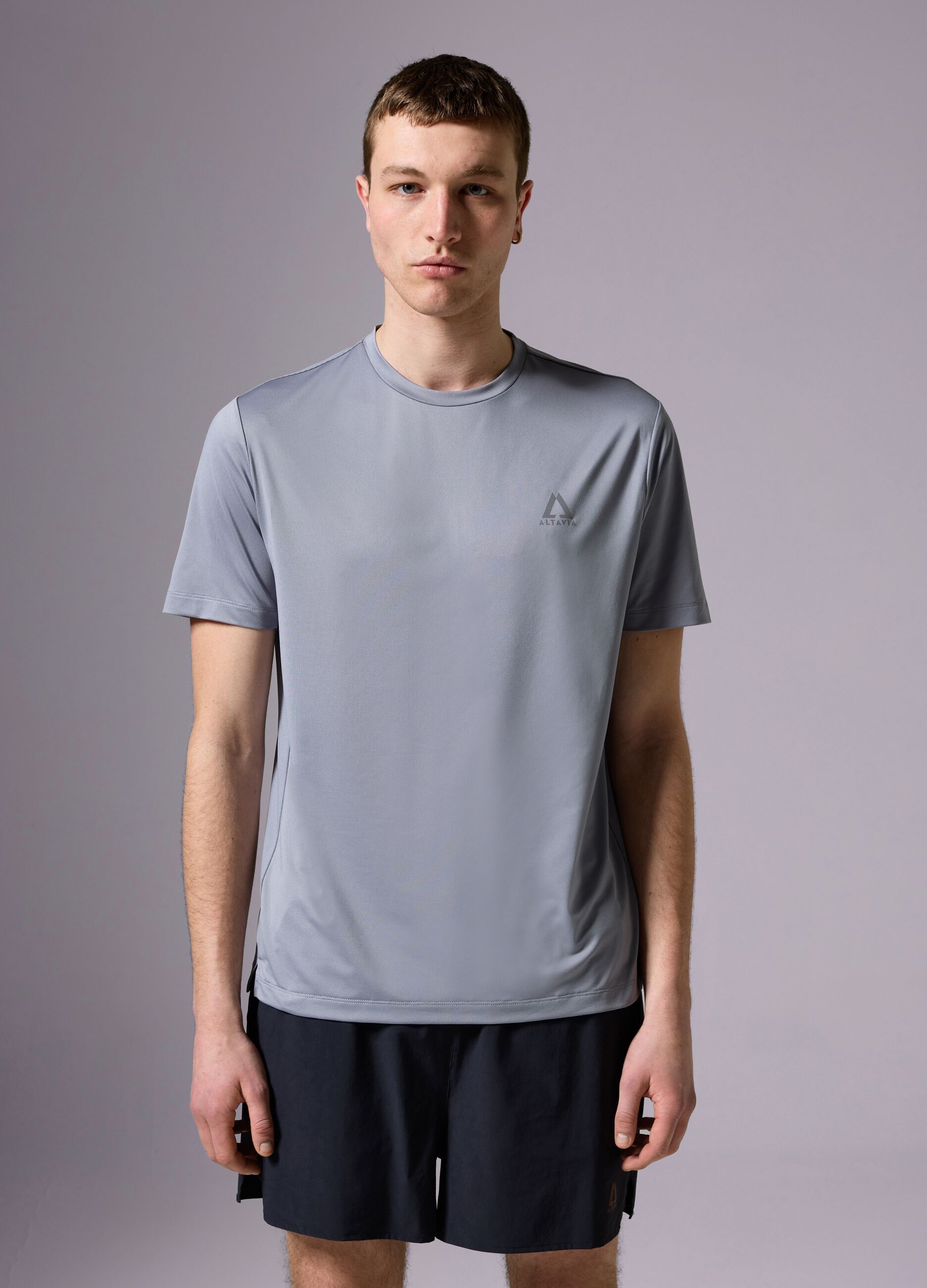 ALTAVIA WITH DEBORAH COMPAGNONI T-shirt in technical fabric