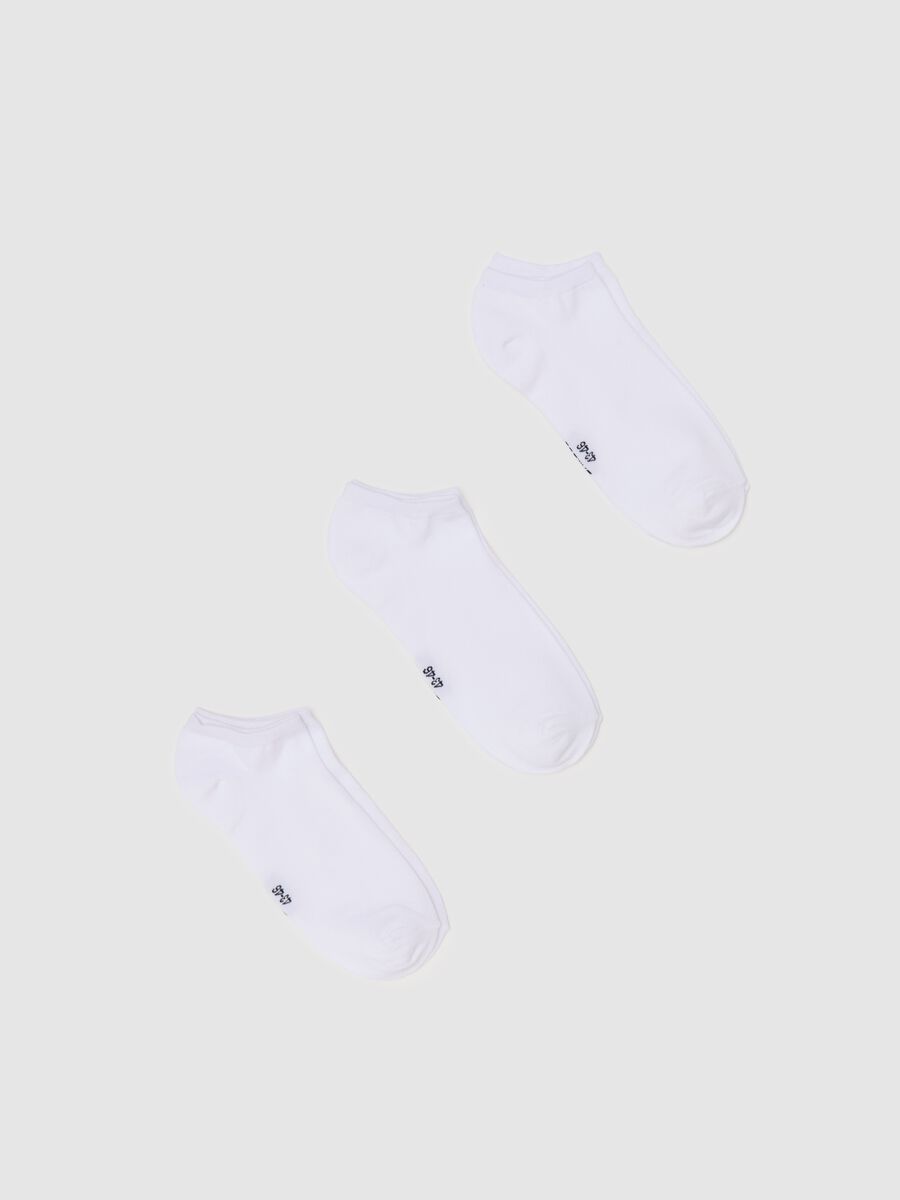Three-pair pack shoe liners in bamboo viscose_0