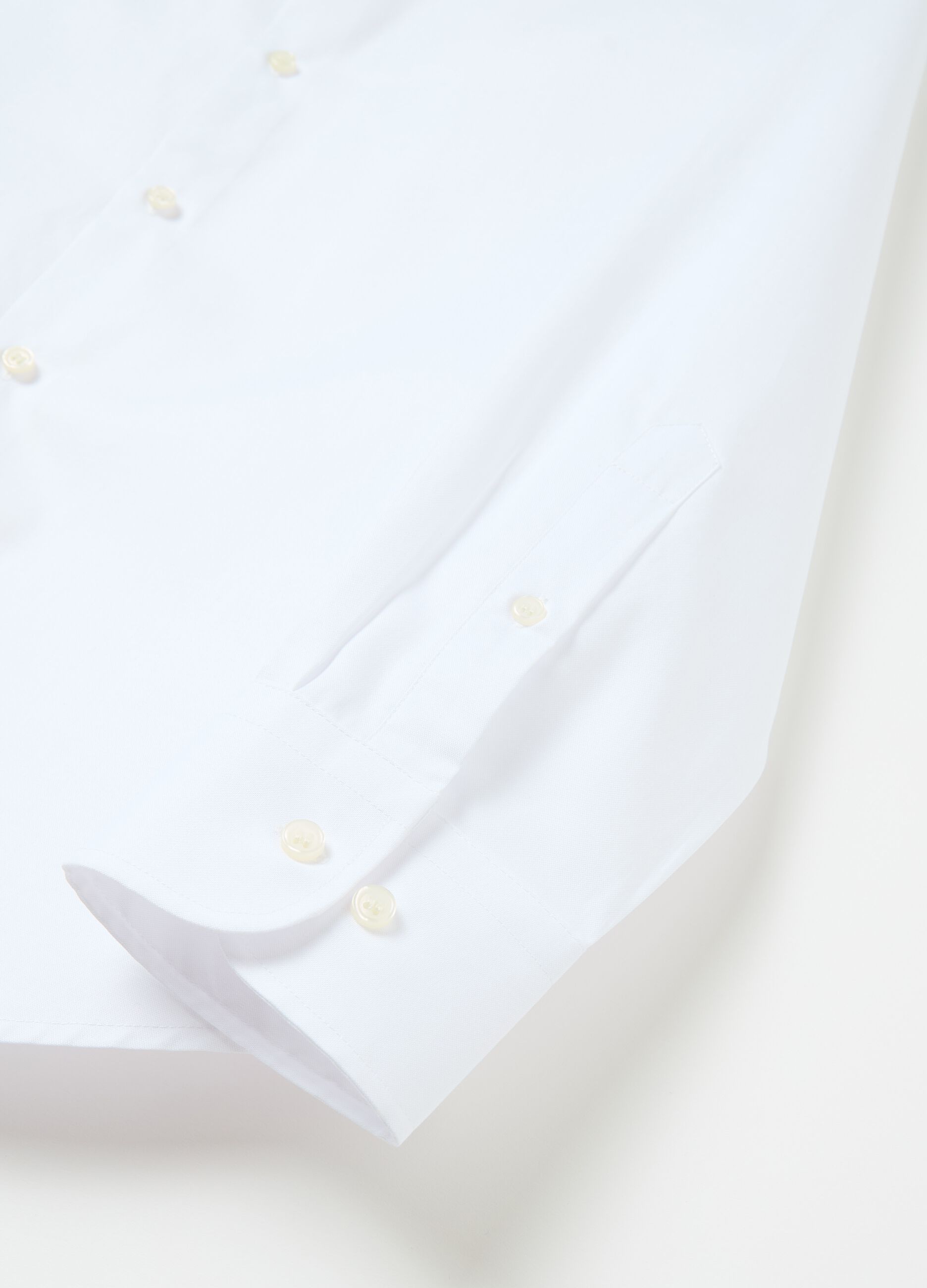 Camicia slim in cotone button-down