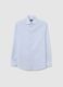 Camicia in cotone elasticizzato multicolor regular fit_0