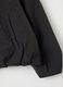 Black padded regular fit jacket with zip_5