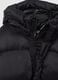Black Iconic Puffer with Adjustable Hood_5
