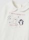 Pink and white organic cotton-blend set_3