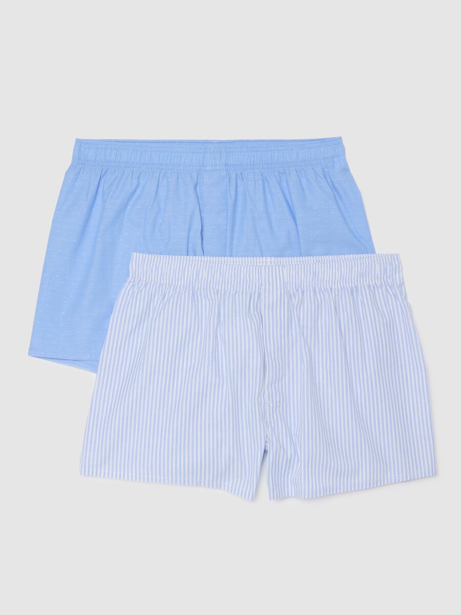 Set of two multicolour pure cotton regular fit boxers_0