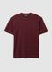 Pure Cotton Red T-shirt Relaxed Fit_4
