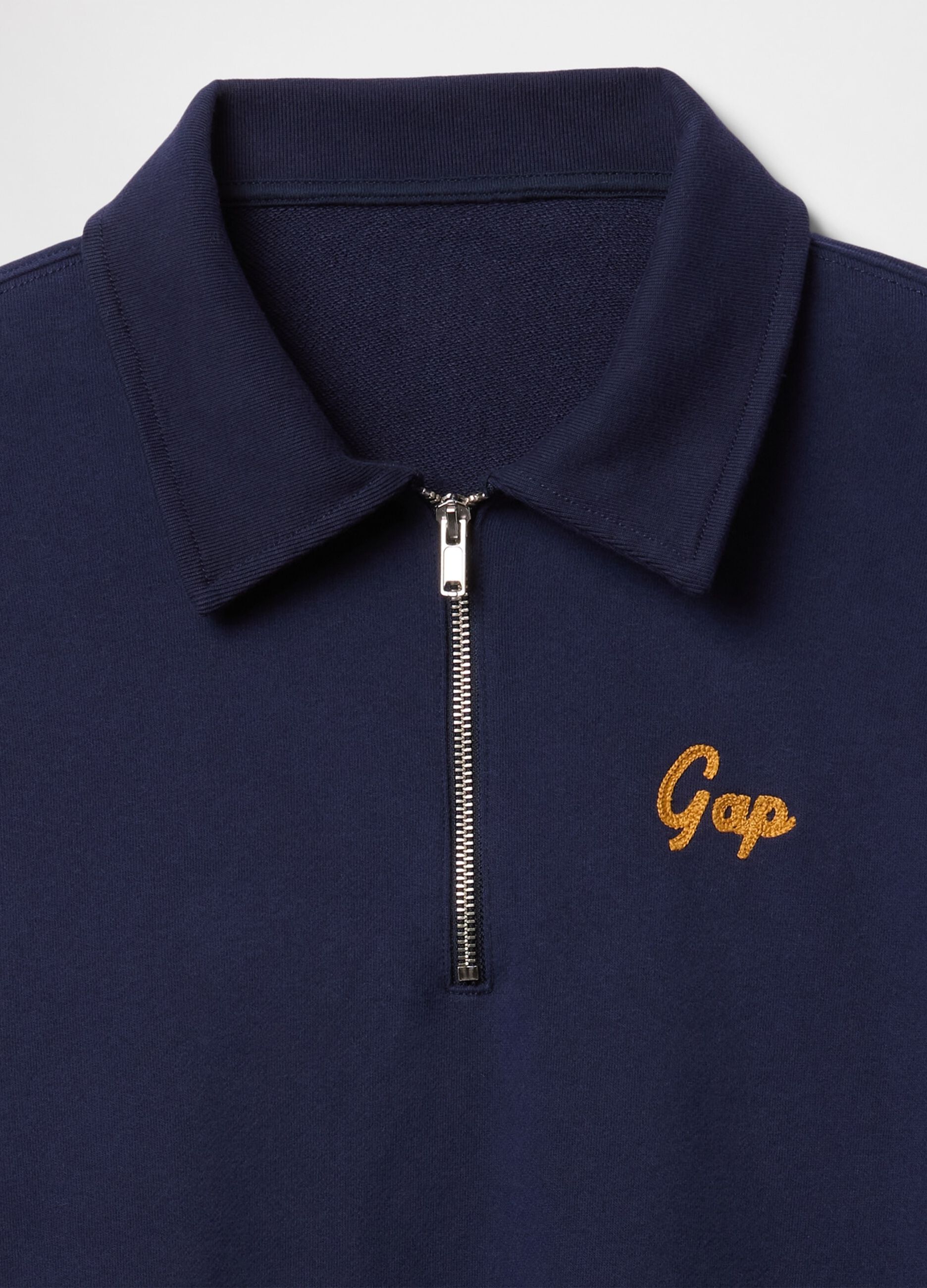 Gap Blue Half-Zip Sweatshirt