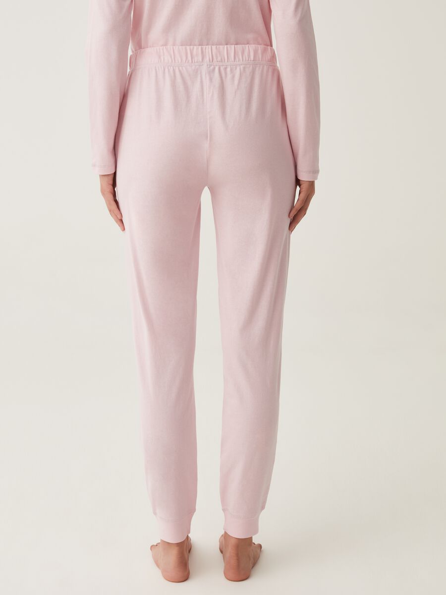 Pantalone pigiama lungo in cotone_2