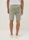 Green pure cotton regular-fit shorts with drawstring_2