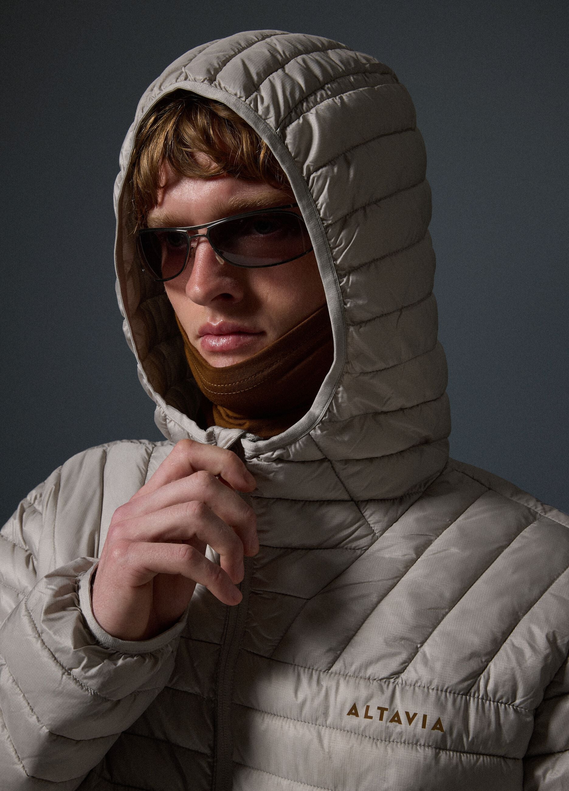 Ultralight Padded Windproof Jacket ALTAVIA WITH DEBORAH COMPAGNONI