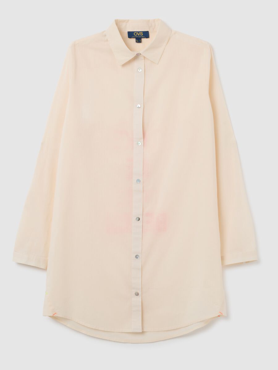 Camicia da donna in puro cotone multicolor regular fit_4