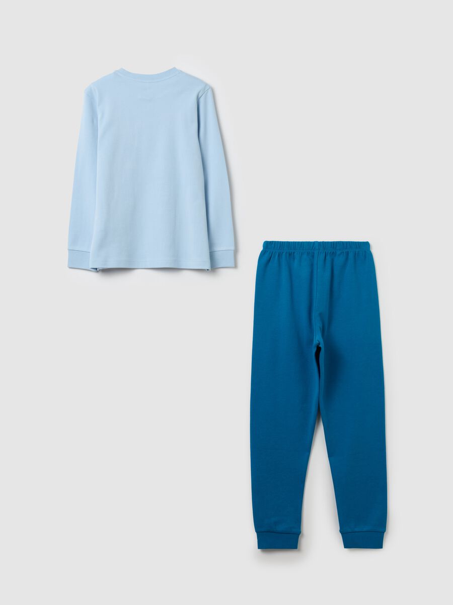 Organic cotton pyjamas with monsters print_1