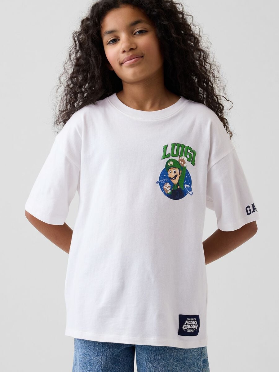 Super Mario Nintendo pure cotton short-sleeve T-shirt_0