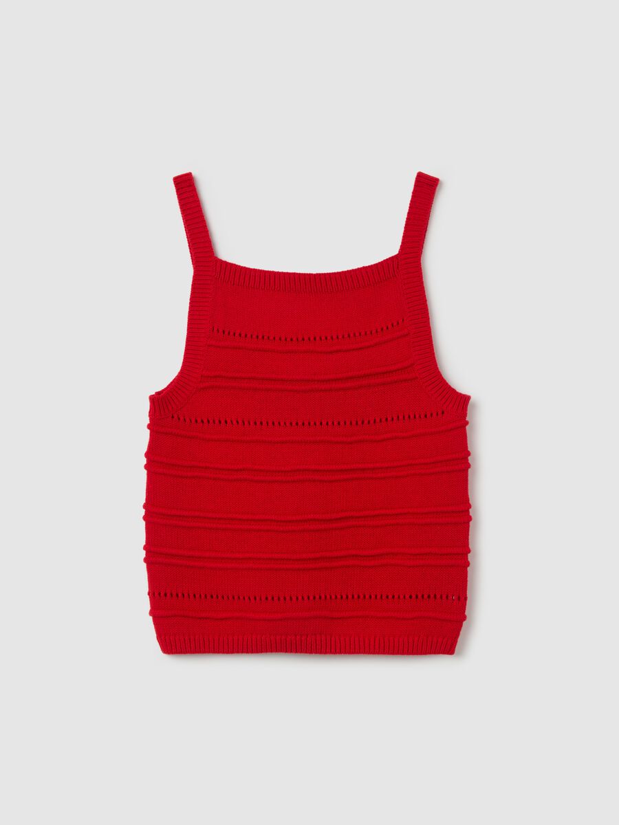 Cropped crochet tank top_4