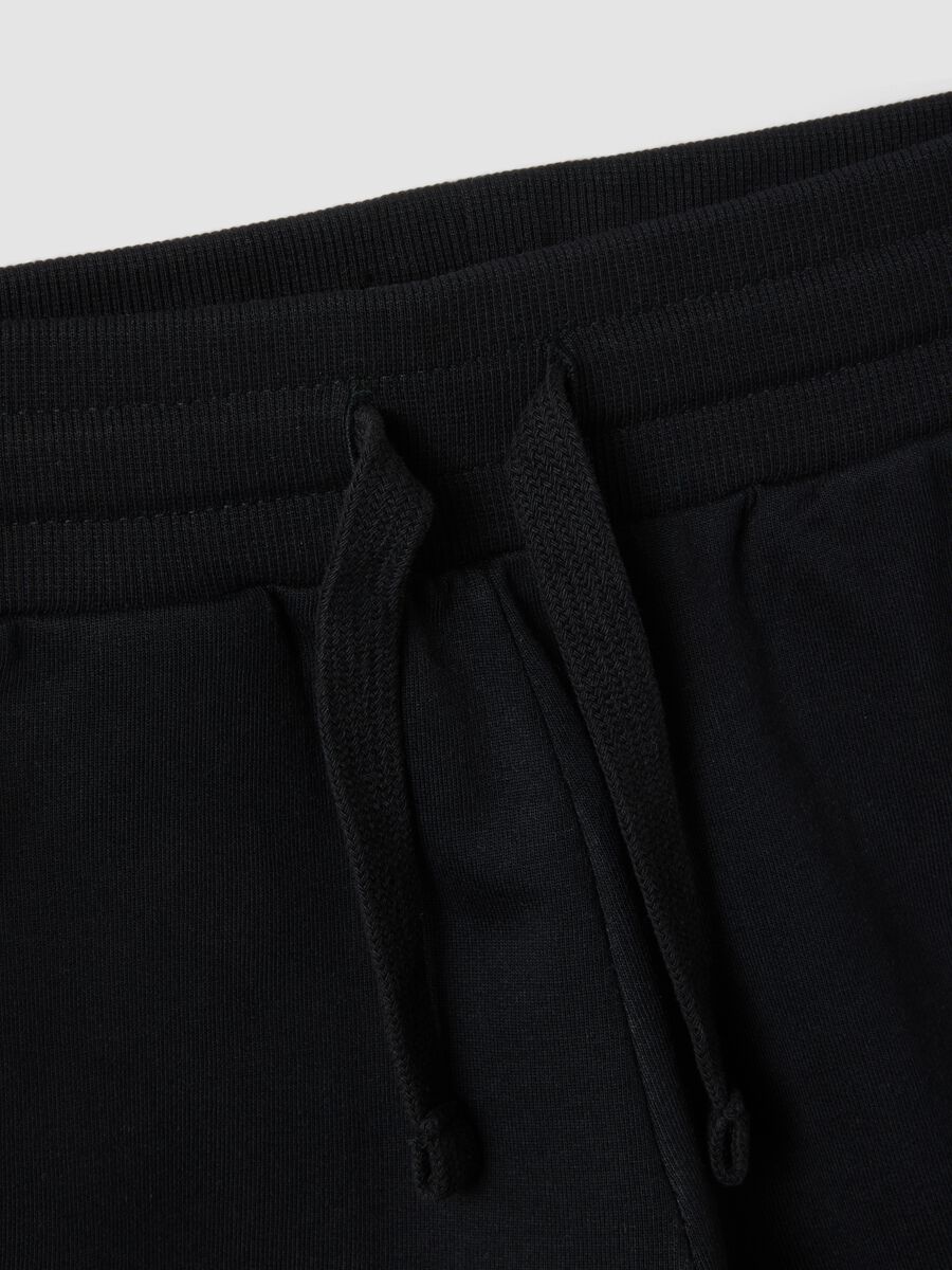 Blue pure cotton shorts_3