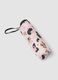 Multicolour foldable umbrella with animal print_2