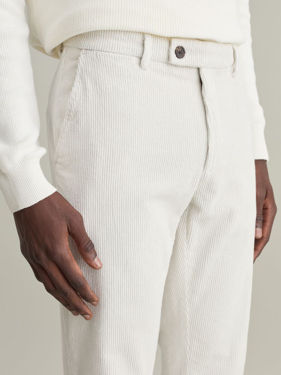 Pantaloni in corduroy stretch Contemporary_2