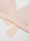 Pink stretchy cotton bra with thin straps_5