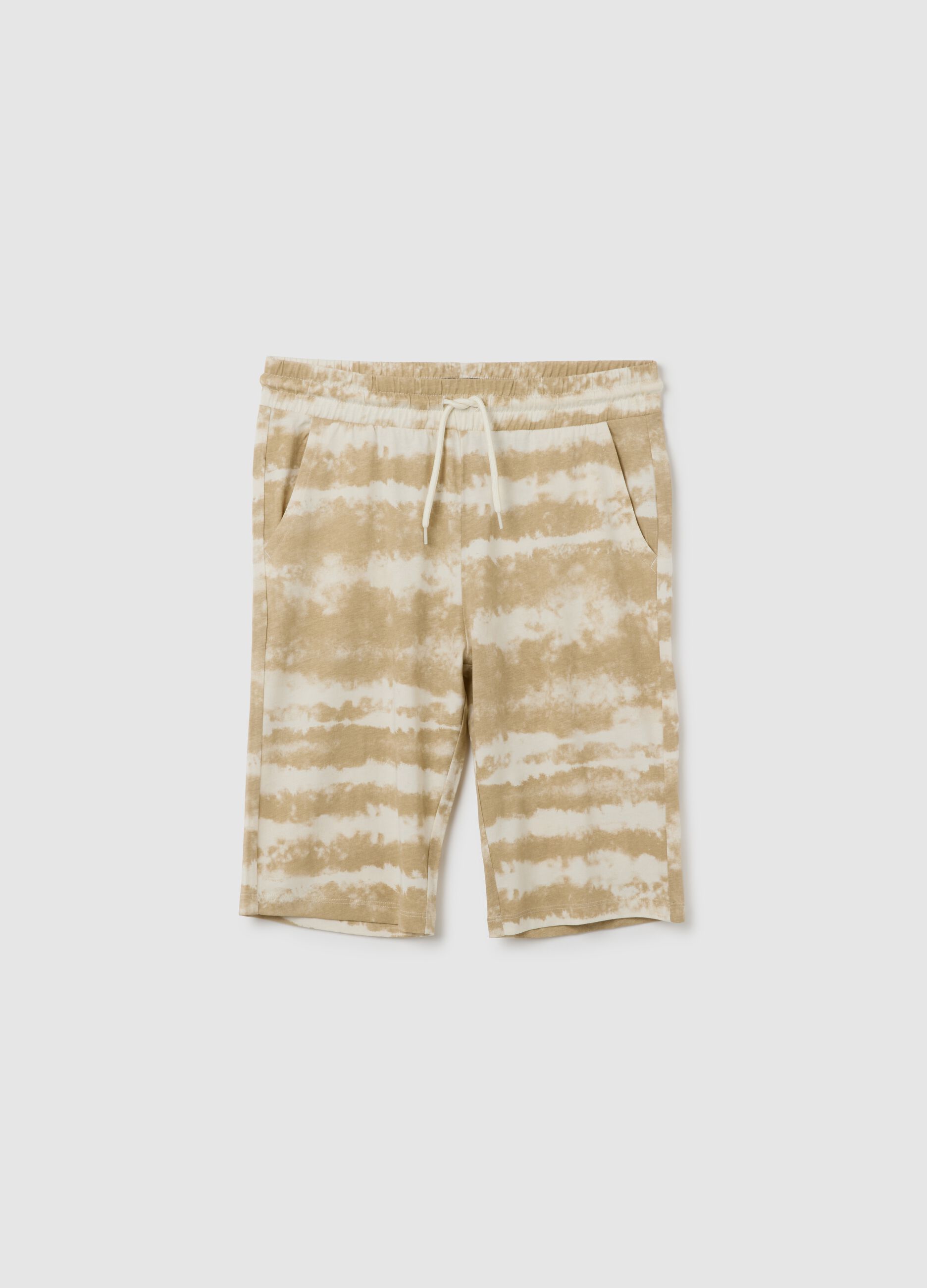 Boys' pure cotton multicolour regular fit shorts