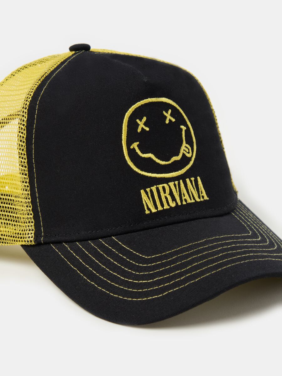 Baseball cap with Nirvana embroidery_1